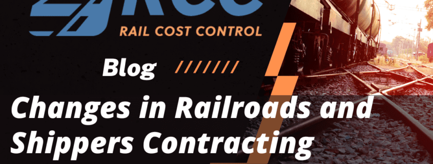 Changes in Railroads and Shippers Contracting Practices